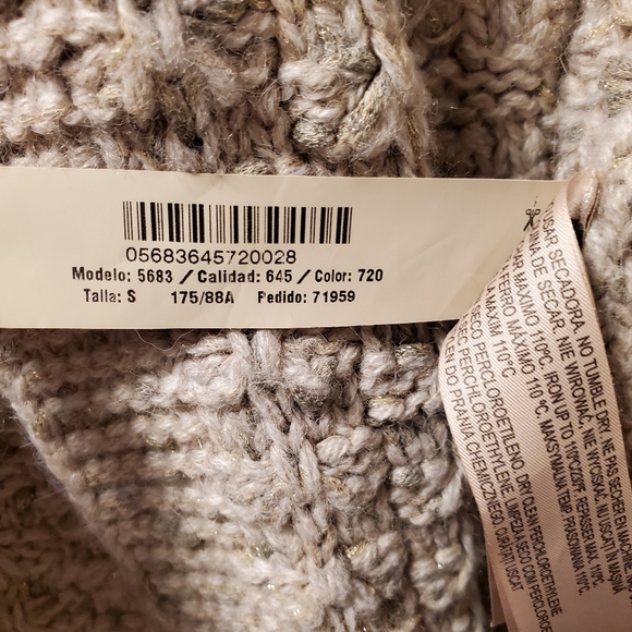Massimo Dutti cable knit wool cardigan - Picture 5 of 5